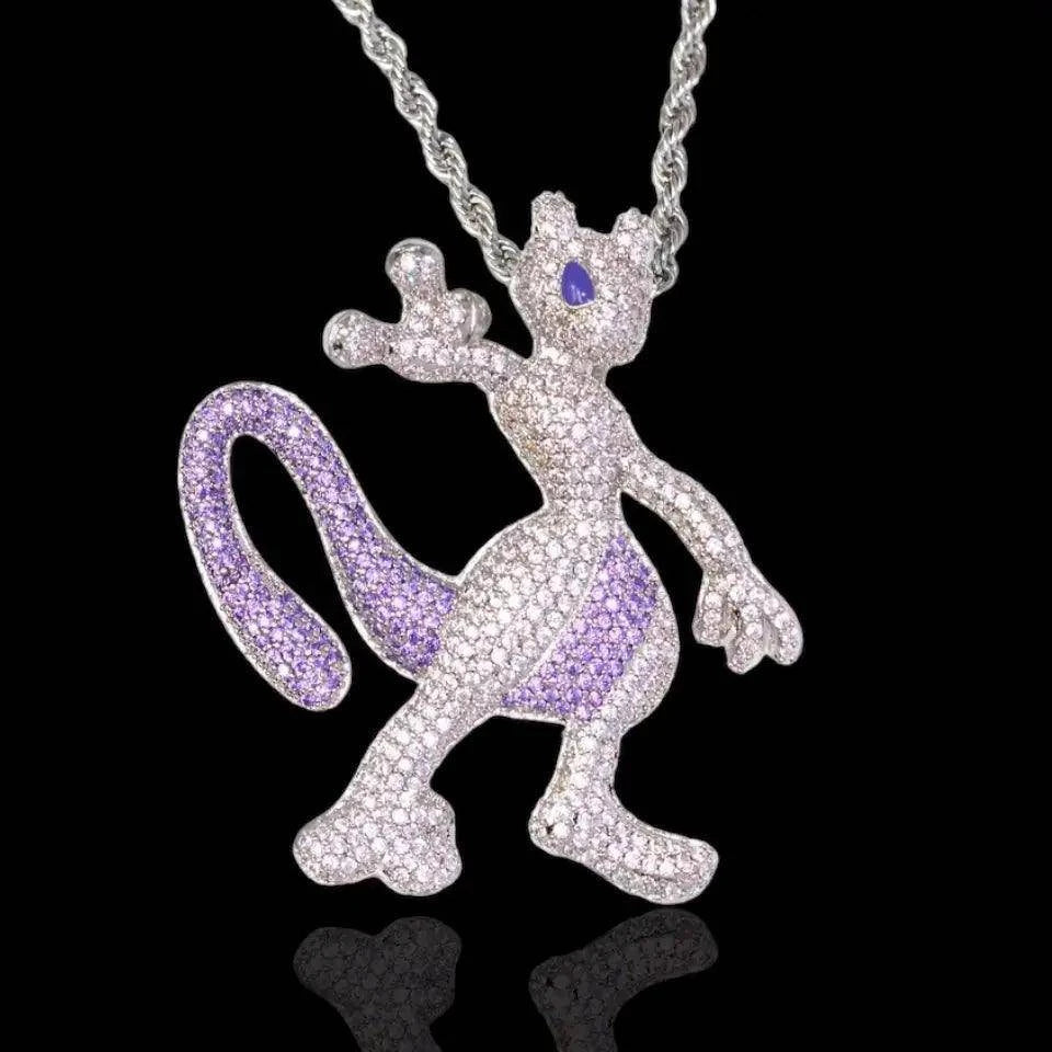 Pendentif Mewtwo Custom - Passeport Cases