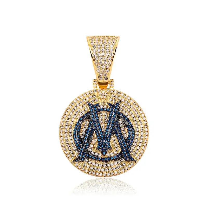 Pendentif olympique de marseille - Passeport Cases