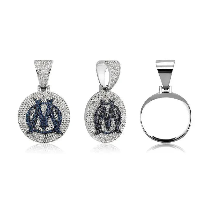 Pendentif olympique de marseille - Passeport Cases