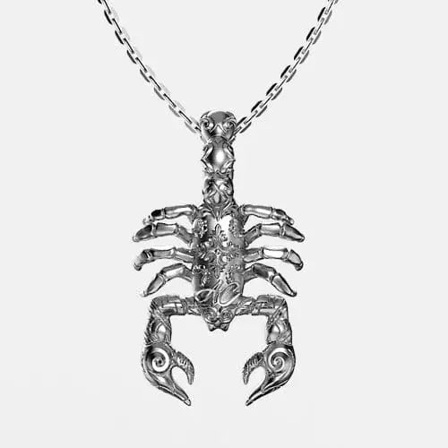 Pendentif scorpion Argent By Art Caribe - Passeport Cases