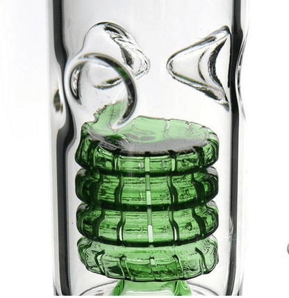 Bang en Verre 42 cm avec Quadruple Percolation et Système Ice