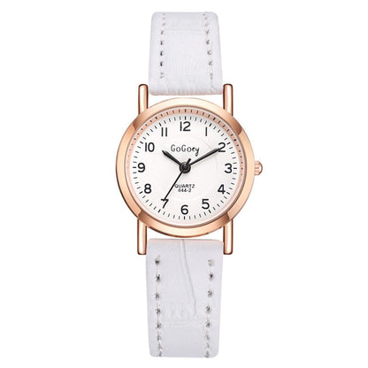 Petite montre marron femme vintage