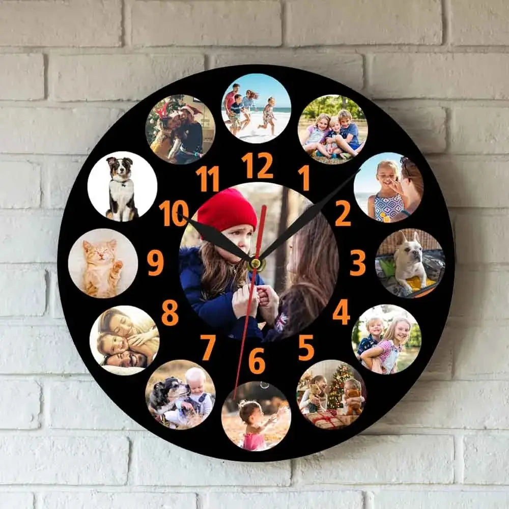 Photo Sur Horloge - Sans Cadre