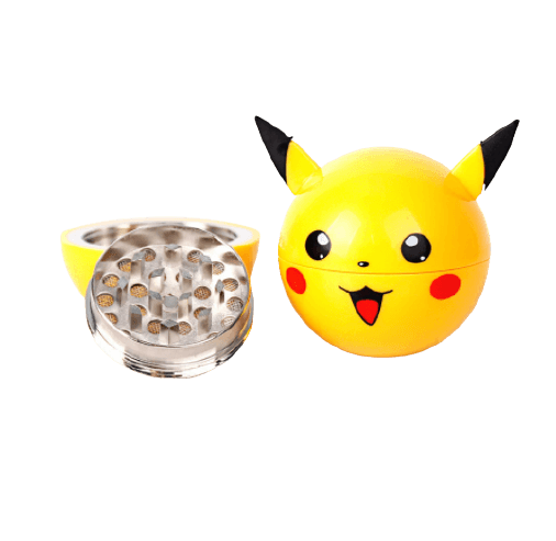 Grinder Métal Pikachu avec Filtre et Pollen – L’Accessoire Indispensable des Fans de Pokémon