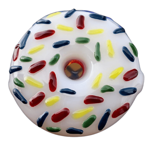 Pipe en Verre Donut - Élégance et Fun pour Vos Moments de Détente