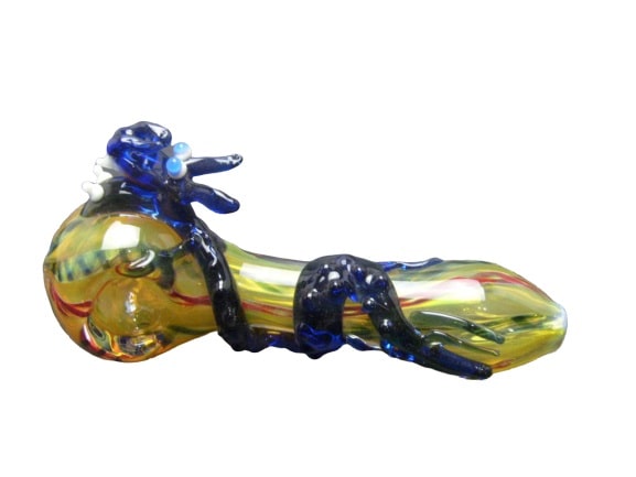 Pipe en Verre Shaphira - Chef-d'œuvre Inspiré des Dragons