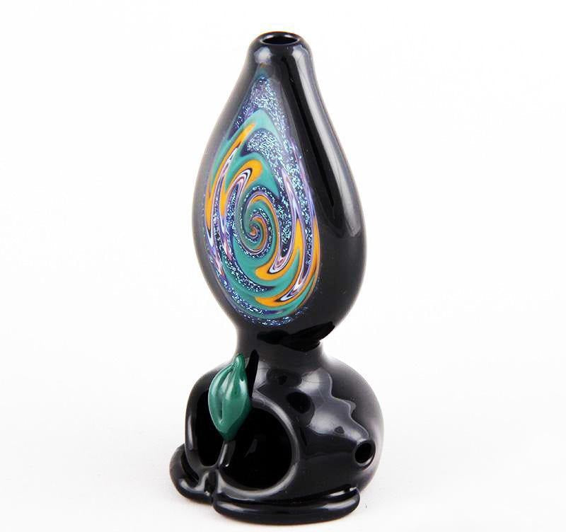 Pipe Hibou Double Foyer en Verre Borosilicate - Originalité et Style