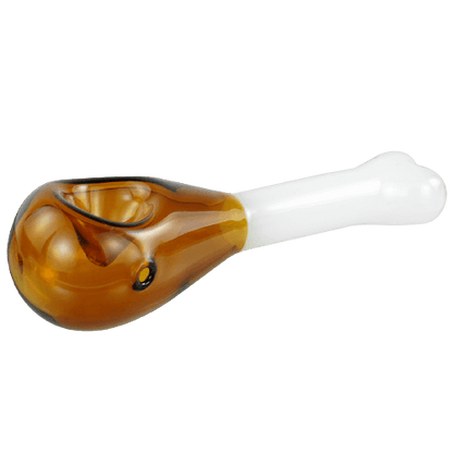 Pipe en verre originale en forme de patte de poulet