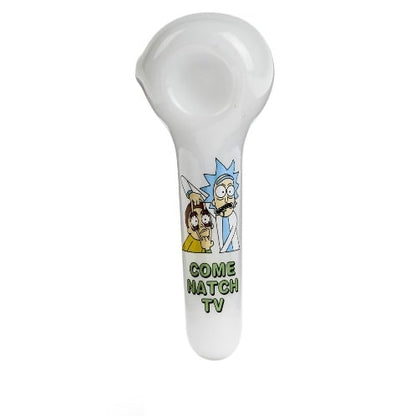 PIPE EN VERRE RICK ET MORTY - Accessoires Fumeur 420 | Professionnels de Bangs, Pipe a Eau et CBD