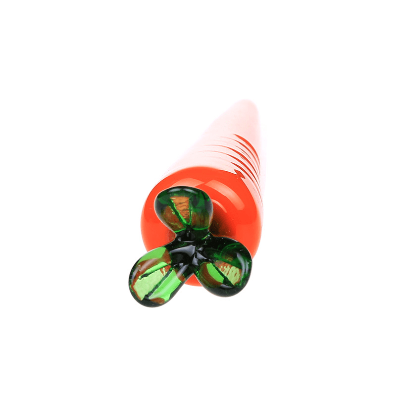 Carotte Dabber en Verre Borosilicate - Accessoire de Dabbing Unique et Amusant