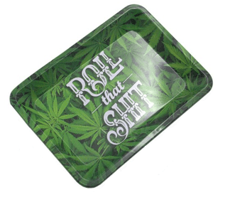 PLATEAU A ROULER EN FEUILLES DE CHANVRE - Accessoires Fumeur 420 | Professionnels de Bangs, Pipe a Eau et CBD