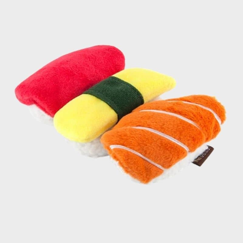 Dog eco -responsible toy - Sushi plush with Couineurs 🍣