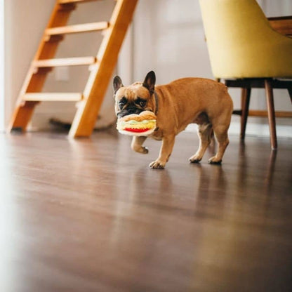 Taco in ecological toilet for dogs - stimulates intelligence and game