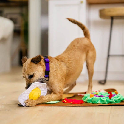 Gioco di occupazione, tappeto di scavo per cani - brunch