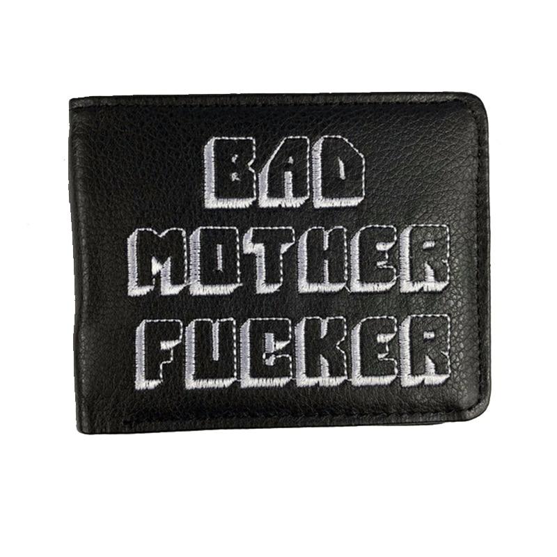 Portefeuille Bad Mother Noir