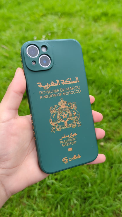 Phone shell with Moroccan patterns - Protection and elegance inspired by the Moroccan passport