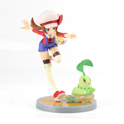 Figurines Pokémon Entraîneurs avec Compagnons - Collection Dynamique