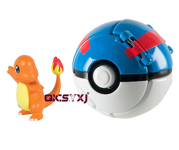 Pokeball mit Figur - viele verschiedene Motive zur Auswahl kaufen