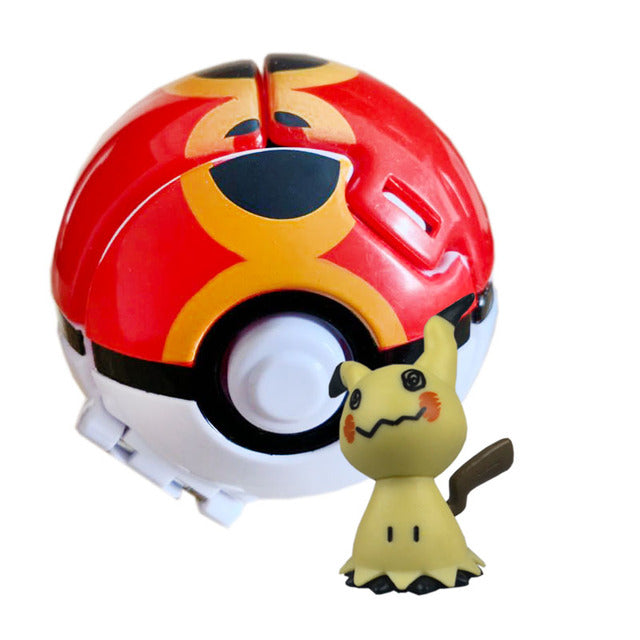 Pokeball mit Figur - viele verschiedene Motive zur Auswahl kaufen