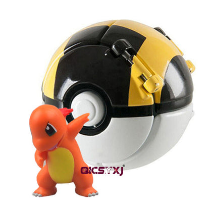 Pokeball mit Figur - viele verschiedene Motive zur Auswahl kaufen