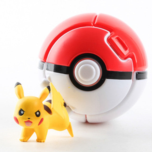 Pokeball mit Figur - viele verschiedene Motive zur Auswahl kaufen