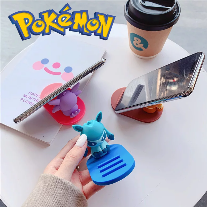 Soporte para móvil Pokémon con figura de Pokémon