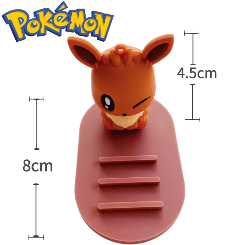 Soporte para móvil Pokémon con figura de Pokémon