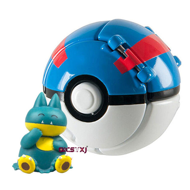 Pokeball mit Figur - viele verschiedene Motive zur Auswahl kaufen