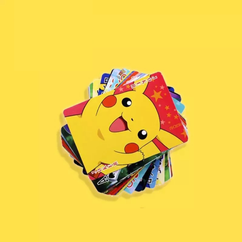 Jeu de cartes Pokémon Pikachu – 56 cartes illustrées