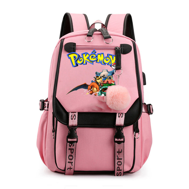 Pokémon Rucksack mit Laptopfach für Schule, Uni etc. kaufen