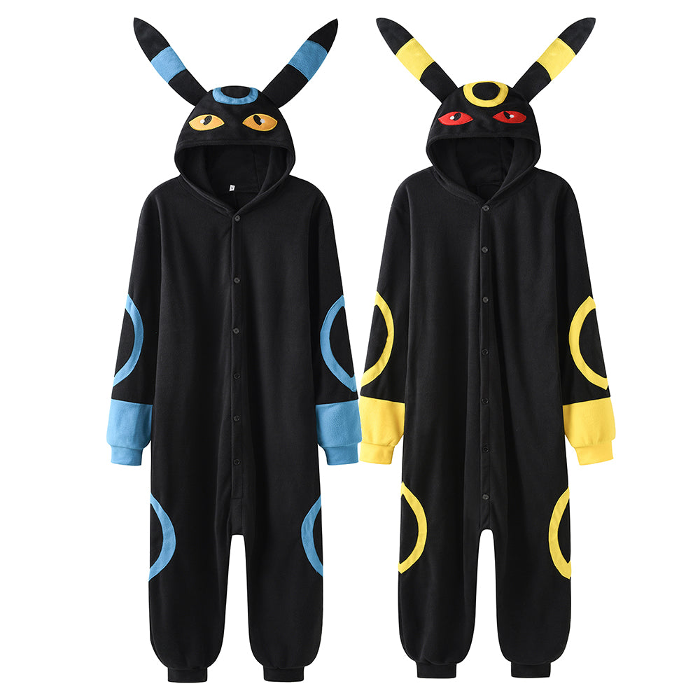 Pyjama Onesie Fluffy Nachtara Umbreon - Confort et Style Audacieux