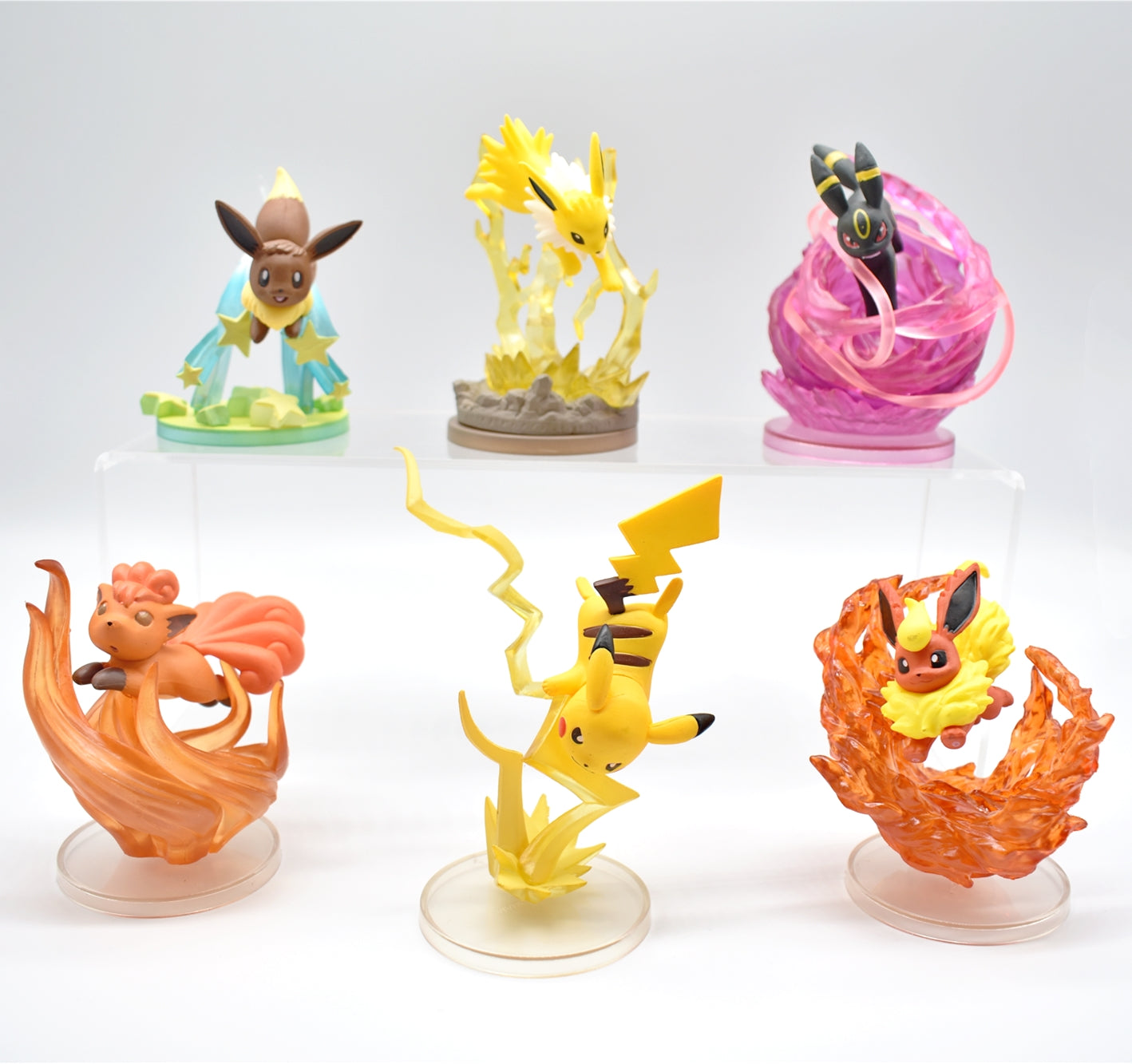 Figurines 3D Émotionnelles Pokémon - Décor Dynamiques