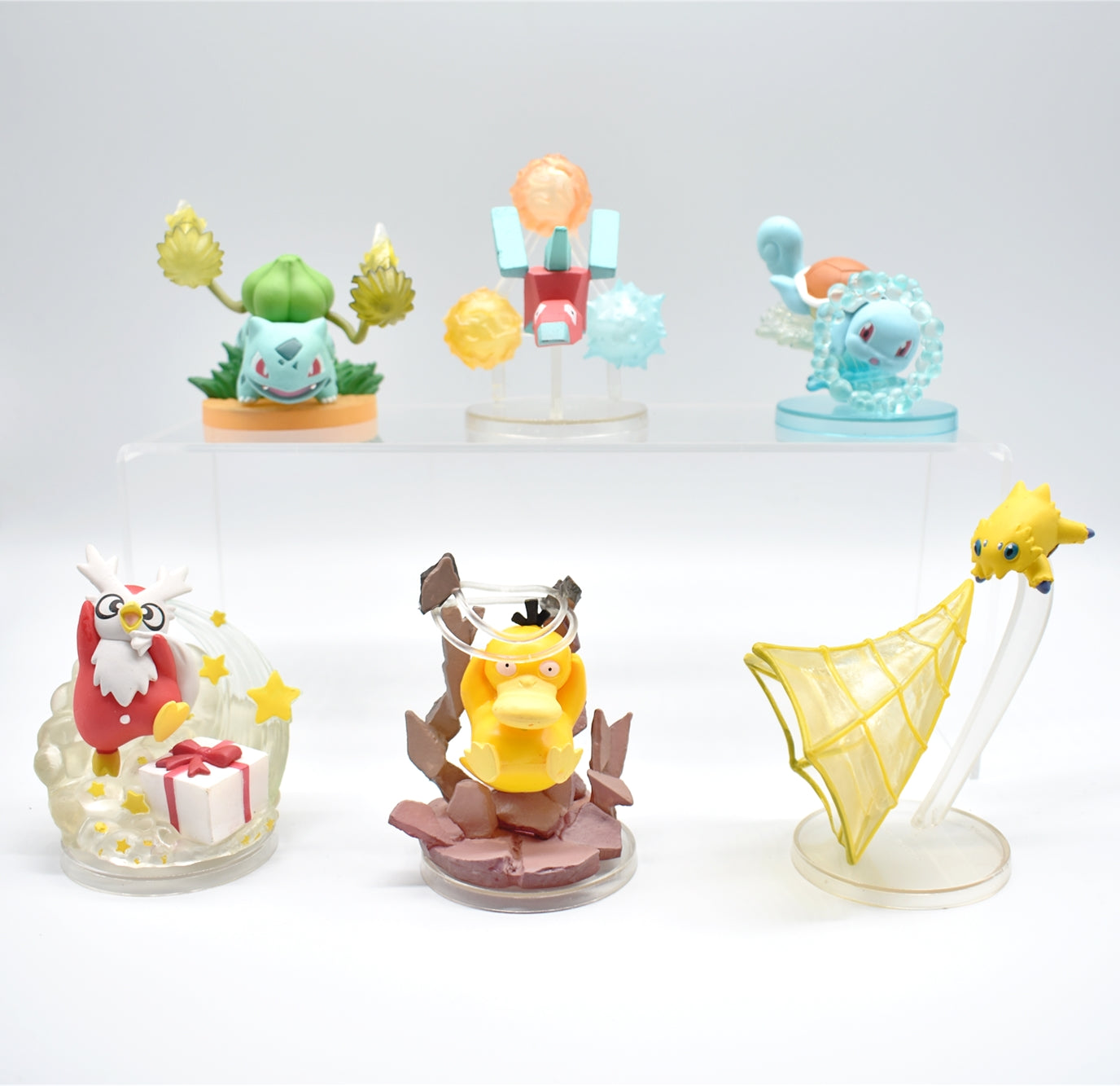 Figurines 3D Émotionnelles Pokémon - Décor Dynamiques