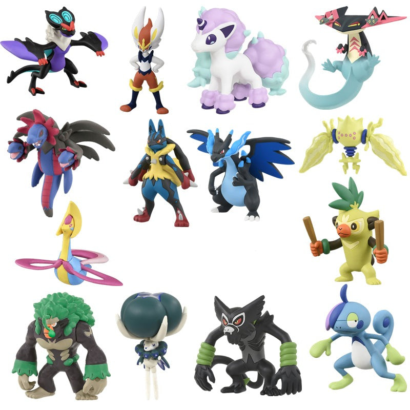 Collection de Figurines Pokémon Pocket Monster - 40 Modèles Exclusifs