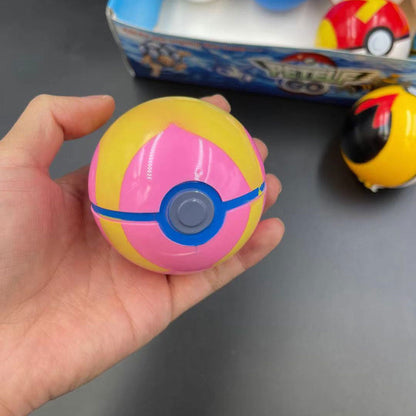 Ensemble de 8 Pokébolas avec Figurines Surprises Pokémon