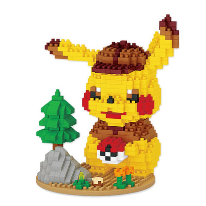 Bloc de construction Pikachu aventure - 675 pièces