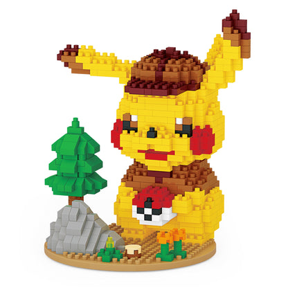 Bloc de construction Pikachu aventure - 675 pièces