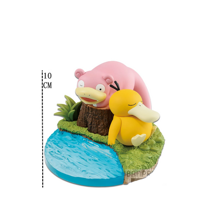 Duo Charmant Flegmon et Enton - Figurine Pokémon