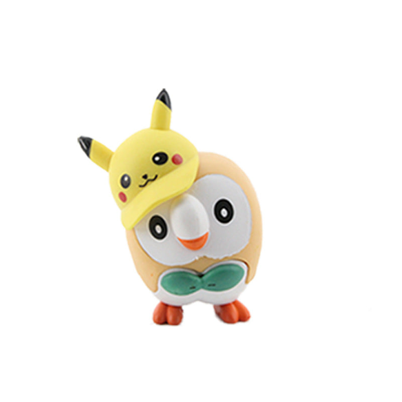 Ensemble de Figurines Cosplay Pokémon – 6 Pièces Adorables