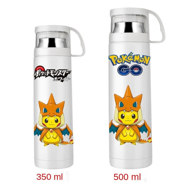 Pokémon Thermoskanne Wasserflasche in vielen Motiven (350ML oder 500ML) kaufen