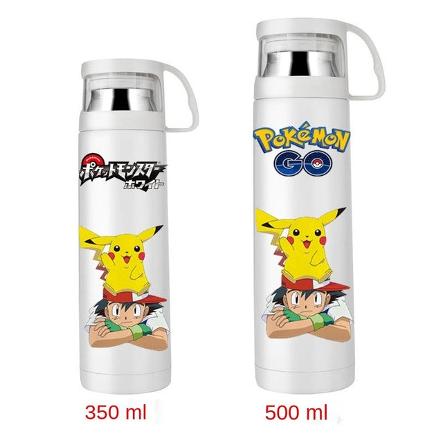 Pokémon Thermoskanne Wasserflasche in vielen Motiven (350ML oder 500ML) kaufen