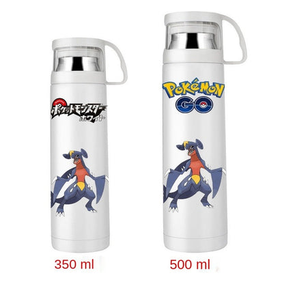 Bouteille Thermos Pokémon 350ML/500ML avec Motifs Variés