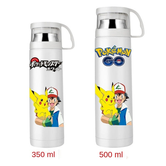 Pokémon Thermoskanne Wasserflasche in vielen Motiven (350ML oder 500ML) kaufen