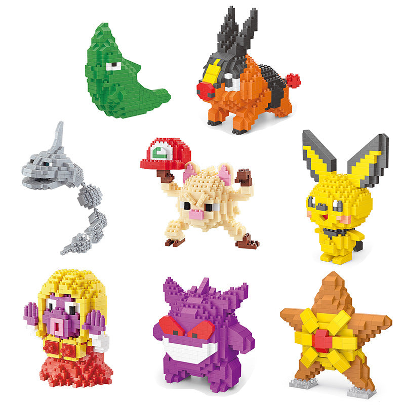 Figuras de Blocs de Construction Pokémon - Assemblez vos Héros Préférés !