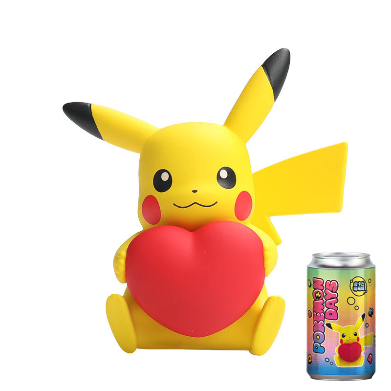 Figurines Collectables Pikachu avec Boîte Métallique Édition Spéciale