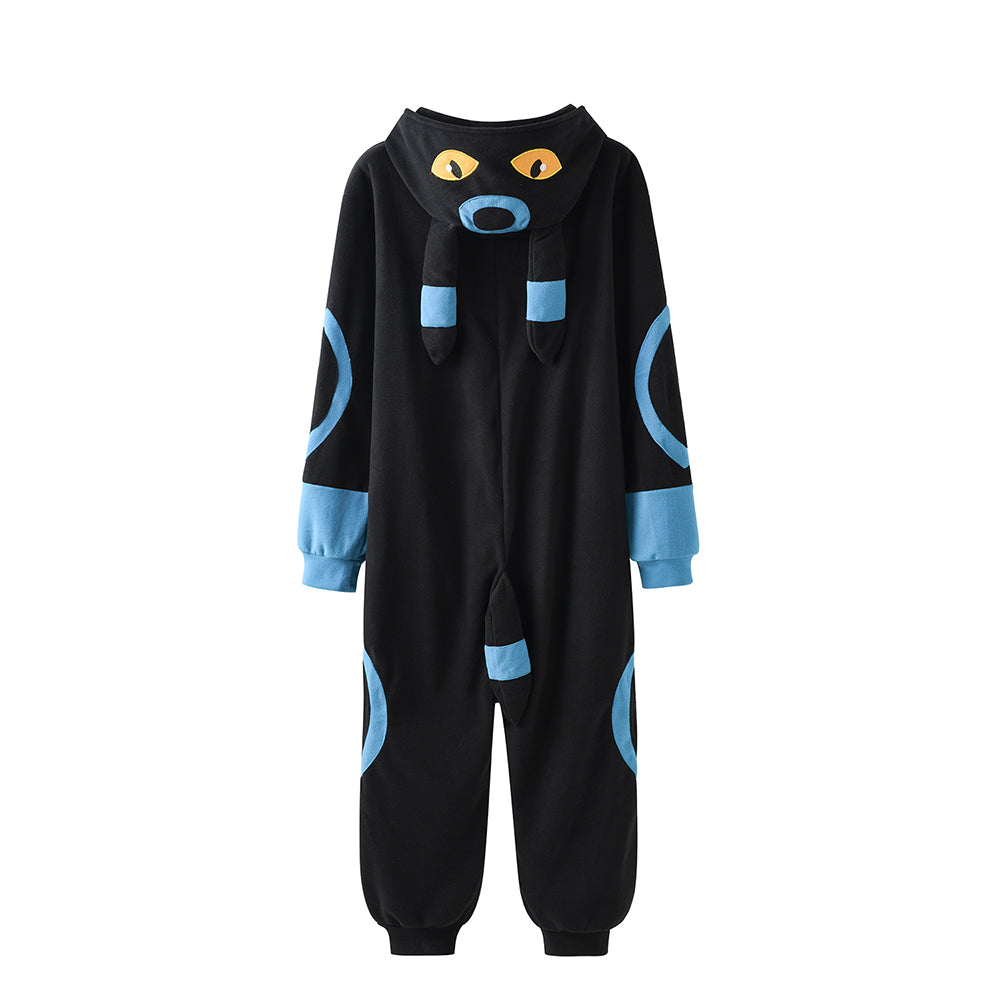 Pyjama Onesie Fluffy Nachtara Umbreon - Confort et Style Audacieux