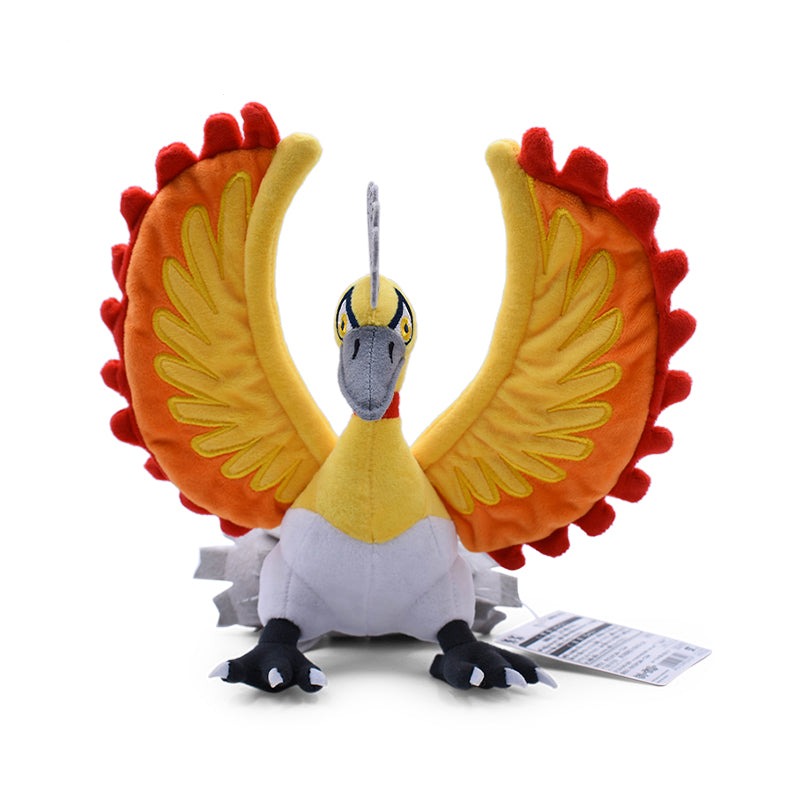 Shiny Ho-Oh Peluche Pokemon Legendario (aprox. 24cm)