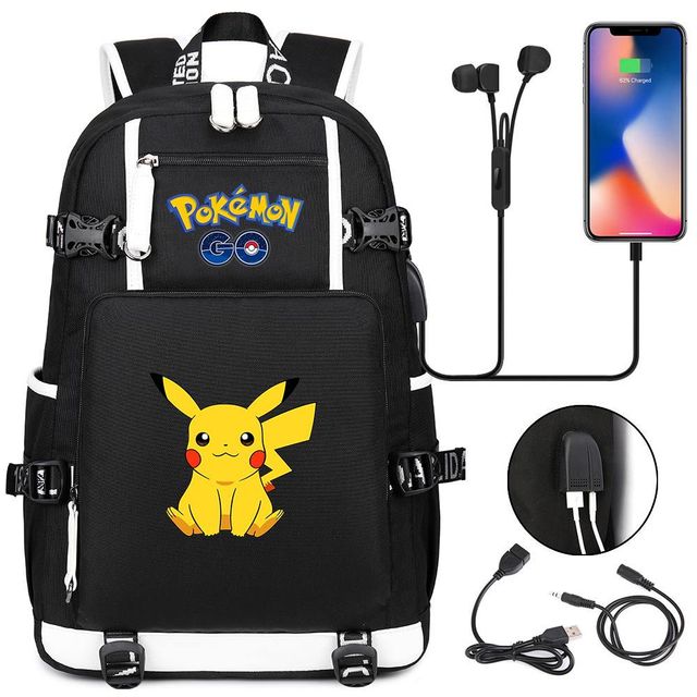 Pokémon Rucksack mit Smartphone Ladefunktion kaufen