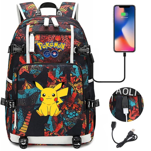 Pokémon Rucksack mit Smartphone Ladefunktion kaufen