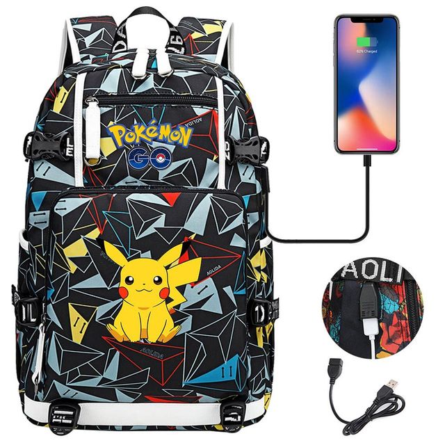 Pokémon Rucksack mit Smartphone Ladefunktion kaufen